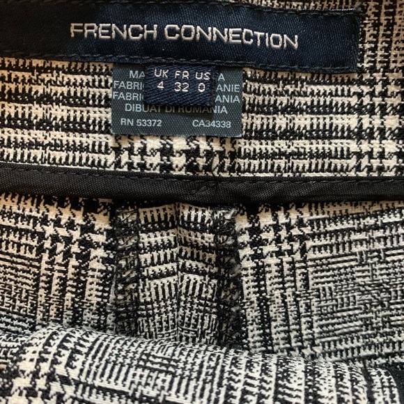 French Connection Empire Check Trouser - Picture 6 of 6